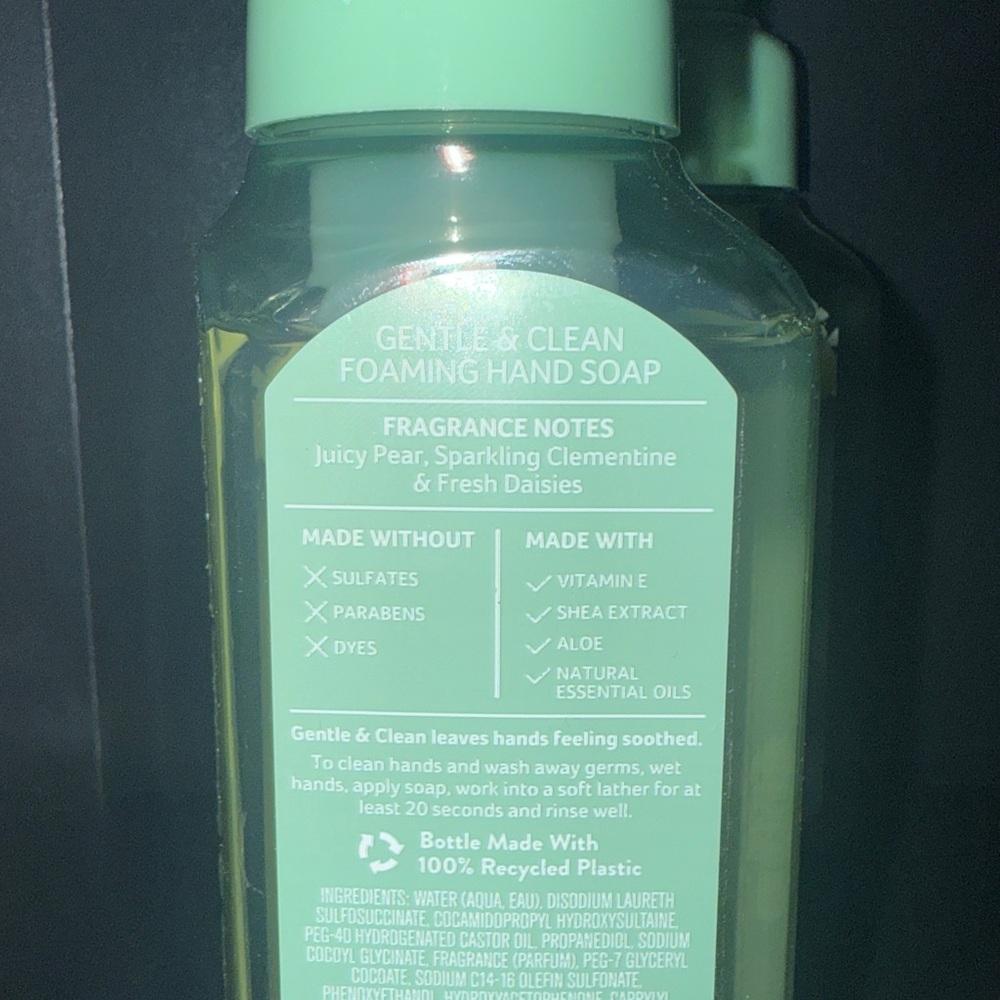 Bath & Body Works Gingham Fresh Gentle Foaming Hand Soaps x2 - Picture 2 of 2